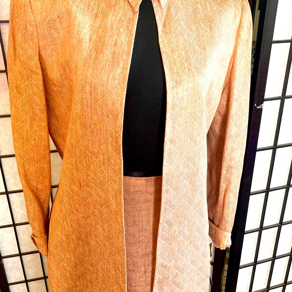 Beautiful Two piece suit , skirt and long jacket